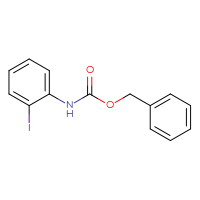 Chemical structure of benzyl N-(2-iodophenyl)carbamate - CSSB00000154075
