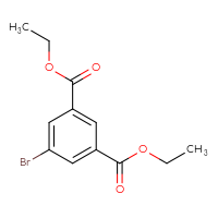 Chemical structure of 1,3-diethyl 5-bromobenzene-1,3-dicarboxylate - CSSB00020631366
