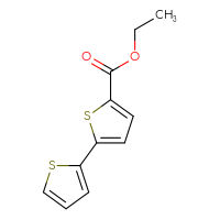 Chemical structure of ethyl [2,2'-bithiophene]-5-carboxylate - CSSB00010164399