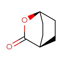 Chemical structure of (1s,4s)-2-oxabicyclo[2.2.2]octan-3-one - CSSB00132304207