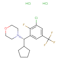 C17H22Cl3F4NO