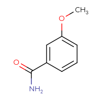 Chemical structure of 3-methoxybenzamide - CSSB00000162230