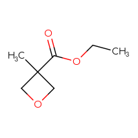 Chemical structure of ethyl 3-methyloxetane-3-carboxylate - CSSB00015312276