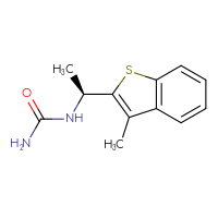 Chemical structure of [(1S)-1-(3-methyl-1-benzothiophen-2-yl)ethyl]urea - CSSB21432555159