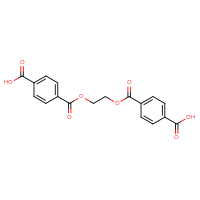 Chemical structure of 4-{[2-(4-carboxybenzoyloxy)ethoxy]carbonyl}benzoic acid - CSSB06359898069