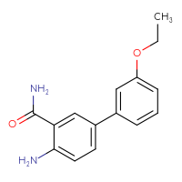 Chemical structure of 4-amino-3'-ethoxy-[1,1'-biphenyl]-3-carboxamide - CSSB04198589718