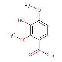 Chemical structure of 1-(3-hydroxy-2,4-dimethoxyphenyl)ethan-1-one - CSSB00000073595