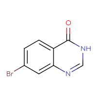 Chemical structure of 7-bromo-3,4-dihydroquinazolin-4-one - CSSB00000230960