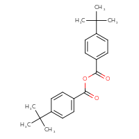 Chemical structure of 4-tert-butylbenzoyl 4-tert-butylbenzoate - CSSB00015233475