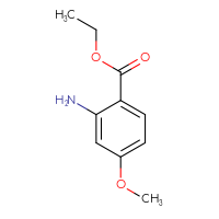 Chemical structure of ethyl 2-amino-4-methoxybenzoate - CSSB00011294752