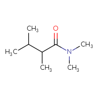 Chemical structure of N,N,2,3-tetramethylbutanamide - CSSB00011984301