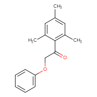 Chemical structure of 2-phenoxy-1-(2,4,6-trimethylphenyl)ethan-1-one - CSSB00000577057