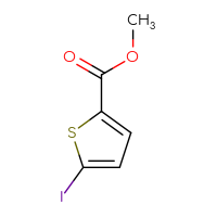 Chemical structure of methyl 5-iodothiophene-2-carboxylate - CSSB00012348145
