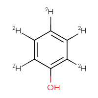 Chemical structure of (²H₅)phenol - CSSB00015344287