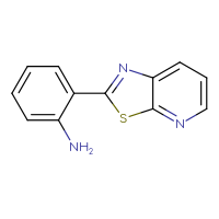 Chemical structure of 2-{[1,3]thiazolo[5,4-b]pyridin-2-yl}aniline - CSSB00005960949