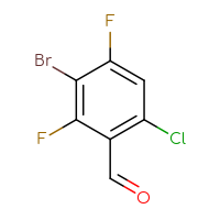C7H2BrClF2O
