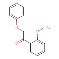 Chemical structure of 1-(2-methoxyphenyl)-2-phenoxyethan-1-one - CSSB00000480505