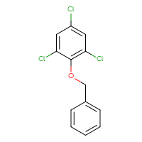 Chemical structure of 2-(benzyloxy)-1,3,5-trichlorobenzene - CSSB00015879862