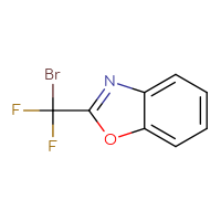 Chemical structure of 2-(bromodifluoromethyl)-1,3-benzoxazole - CSSB00009817096
