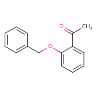 Chemical structure of 1-[2-(benzyloxy)phenyl]ethan-1-one - CSSB00000151860