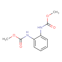 Chemical structure of methyl N-{2-[(methoxycarbonyl)amino]phenyl}carbamate - CSSB00045932491