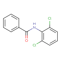 Chemical structure of N-(2,6-dichlorophenyl)benzamide - CSSB00000580204