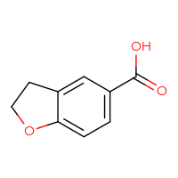 Chemical structure of 2,3-dihydro-1-benzofuran-5-carboxylic acid - CSSB00011207309