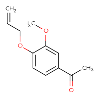 Chemical structure of 1-[3-methoxy-4-(prop-2-en-1-yloxy)phenyl]ethan-1-one - CSSB00000172285