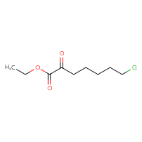 Chemical structure of ethyl 7-chloro-2-oxoheptanoate - CSSB00000068741