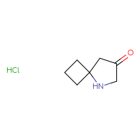 Chemical structure of 5-azaspiro[3.4]octan-7-one hydrochloride - CSSB03436538053