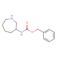 Chemical structure of benzyl N-(azepan-3-yl)carbamate - CSSB00010116223