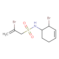 C9H13Br2NO2S