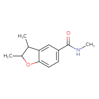 Chemical structure of N,2,3-trimethyl-2,3-dihydro-1-benzofuran-5-carboxamide - CSSB01046929970