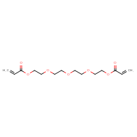 Chemical structure of 2-(2-{2-[2-(prop-2-enoyloxy)ethoxy]ethoxy}ethoxy)ethyl prop-2-enoate - CSSB00000068264