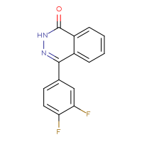 Chemical structure of 4-(3,4-difluorophenyl)-1,2-dihydrophthalazin-1-one - CSSB00000734641
