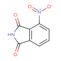 Chemical structure of 4-nitro-2,3-dihydro-1H-isoindole-1,3-dione - CSSB00000183028