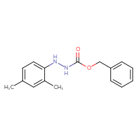 Chemical structure of N'-(2,4-dimethylphenyl)(benzyloxy)carbohydrazide - CSSB00113615966