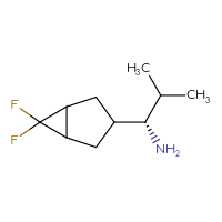 C10H17F2N