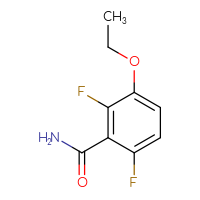Chemical structure of 3-ethoxy-2,6-difluorobenzamide - CSSB00000070288