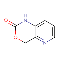 Chemical structure of 1H,2H,4H-pyrido[3,2-d][1,3]oxazin-2-one - CSSB00025795267