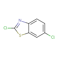 Chemical structure of 2,6-dichloro-1,3-benzothiazole - CSSB00000040170