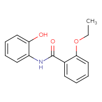 Chemical structure of 2-ethoxy-N-(2-hydroxyphenyl)benzamide - CSSB00027210068
