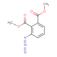 Chemical structure of 1,2-dimethyl 3-azidobenzene-1,2-dicarboxylate - CSSB20895627351