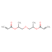 Chemical structure of 1-[2-(prop-2-enoyloxy)propoxy]propan-2-yl prop-2-enoate - CSSB14863688103