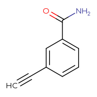 Chemical structure of 3-ethynylbenzamide - CSSB00000129631