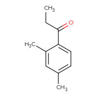 Chemical structure of 1-(2,4-dimethylphenyl)propan-1-one - CSSB00011206958