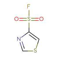 Chemical structure of 1,3-thiazole-4-sulfonyl fluoride - CSSB00102729353