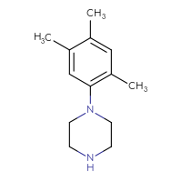 Chemical structure of 1-(2,4,5-trimethylphenyl)piperazine - CSSB00011934318