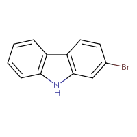 Chemical structure of 2-bromo-9H-carbazole - CSSB00010206880