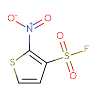 Chemical structure of 2-nitrothiophene-3-sulfonyl fluoride - CSSB00102716377